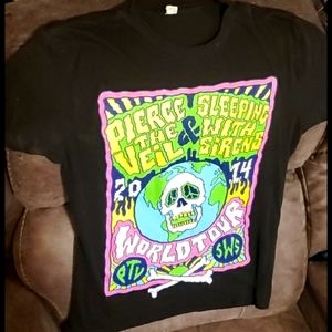 Pierce the Veil & Sleeping with Sirens World Tour Tee-shirt